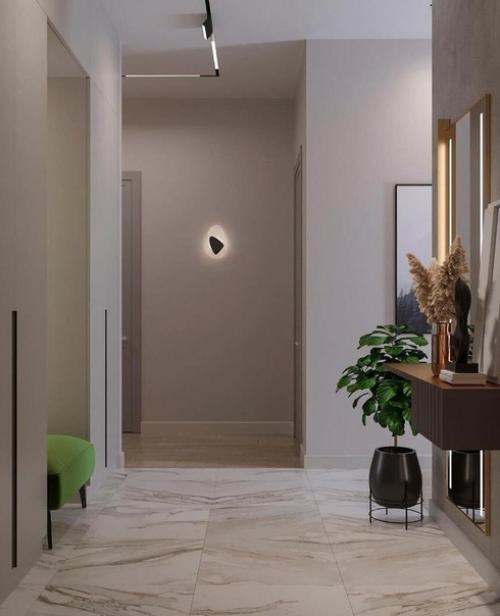 Оформление прихожей и коридора. 05