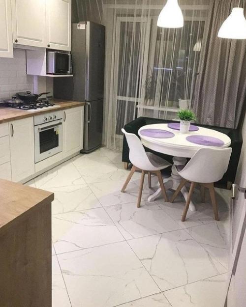 Кухня после ремонта.