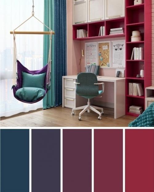 Подобрала для вас готовые проекты с правильными сочетаниями цветов. 07