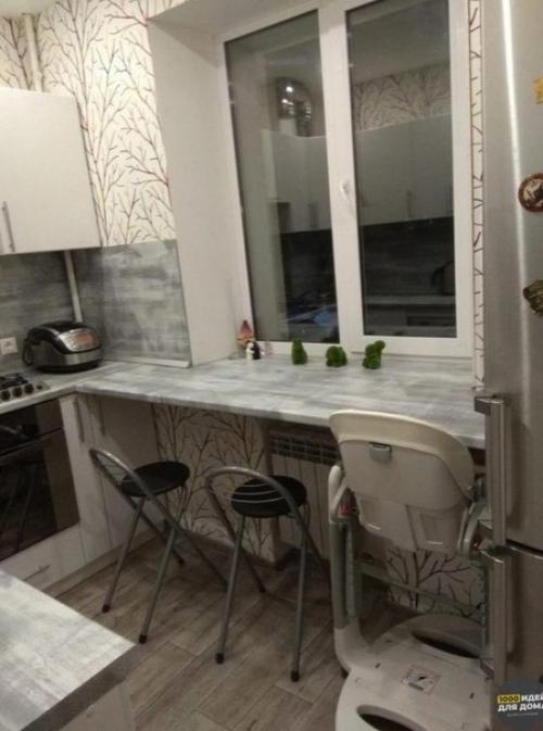 Результат ремонта кухни.