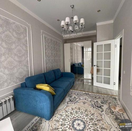 Интерьер гостиной. Стильной и уютной. 02