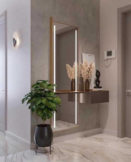 Оформление прихожей и коридора. 02