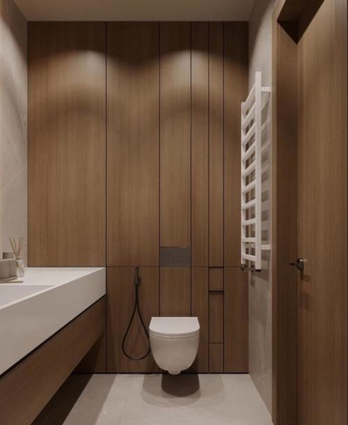 Интерьер ванной комнаты. 01