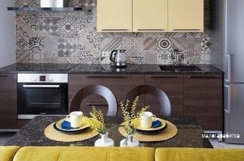 Много трудов было положено ради нашей новой кухни - гостиной. 03