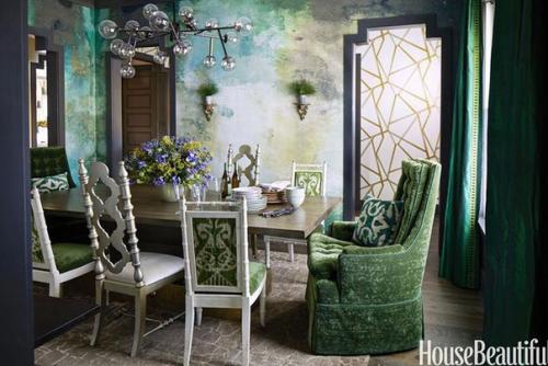 Красивый интерьер. В винтажном стиле. 01