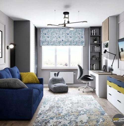 Красивый интерьер. Просторной квартиры. 05