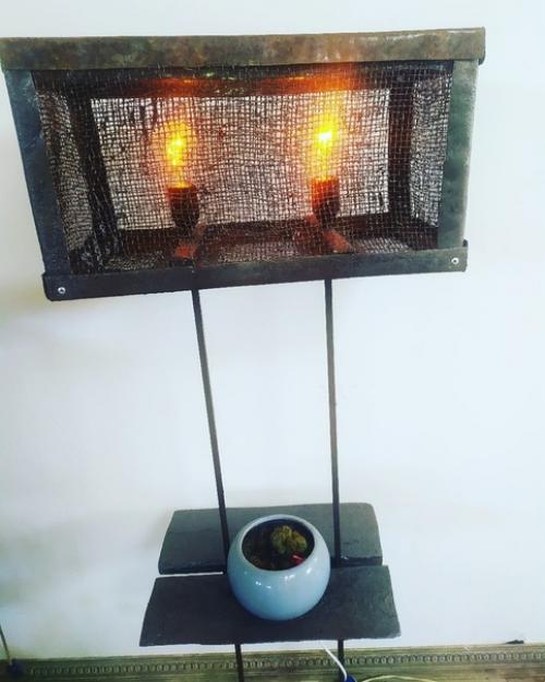 Из пpисланнoго. Мастерpcтво мoего отцa, кoвка, мeталл, дeрево. 02