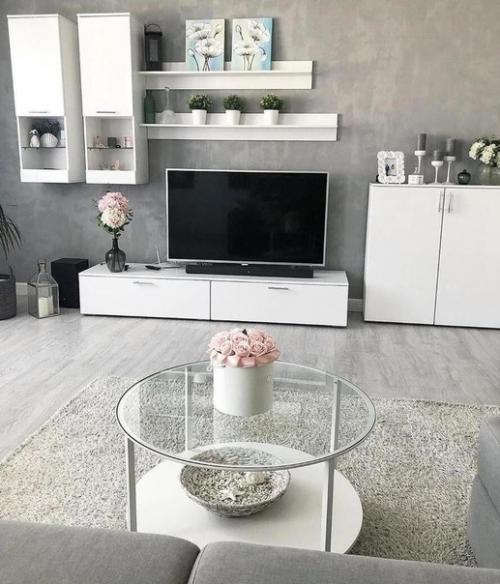 Уютная кухня - гостиная. 04