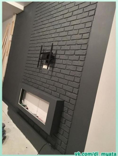 Процесс ремонта. Современной гостиной. 04