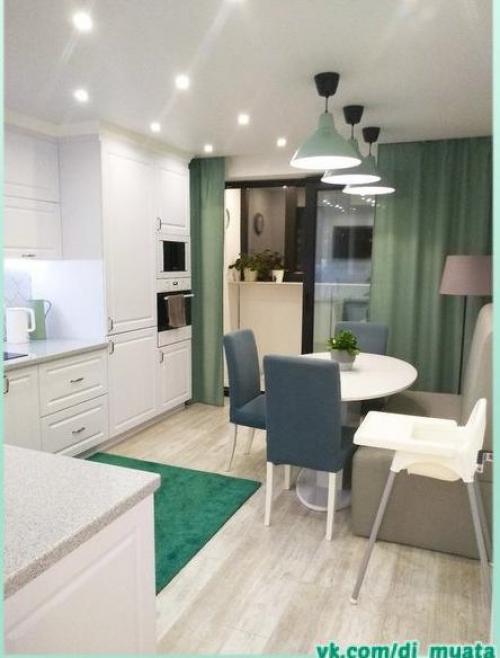 Просторная квартира. В современном стиле.