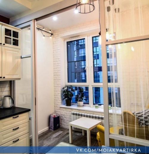 Интерьер кухни. Современный и уютный.