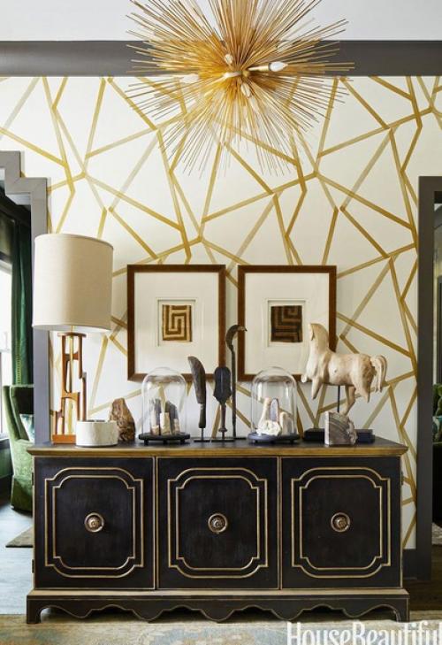 Красивый интерьер. В винтажном стиле.