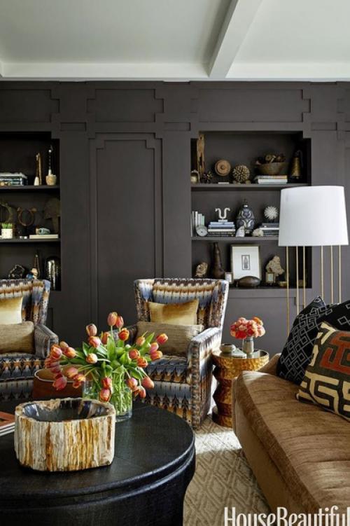 Красивый интерьер. В винтажном стиле. 03