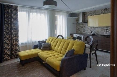 Много трудов было положено ради нашей новой кухни - гостиной. 02