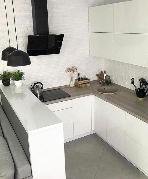 Уютная кухня - гостиная. 05