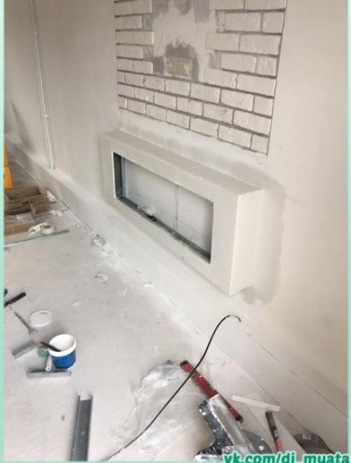 Процесс ремонта. Современной гостиной. 03