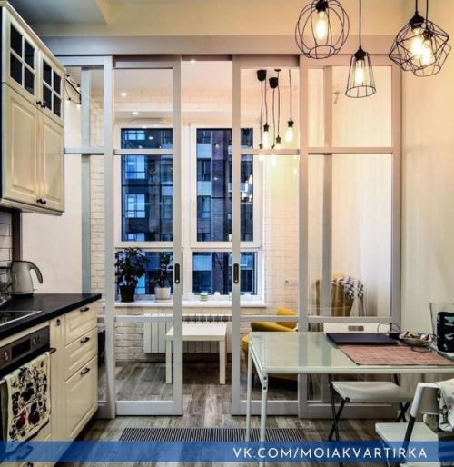 Интерьер кухни. Современный и уютный. 02