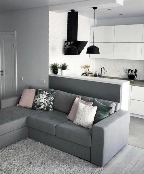 Уютная кухня - гостиная.