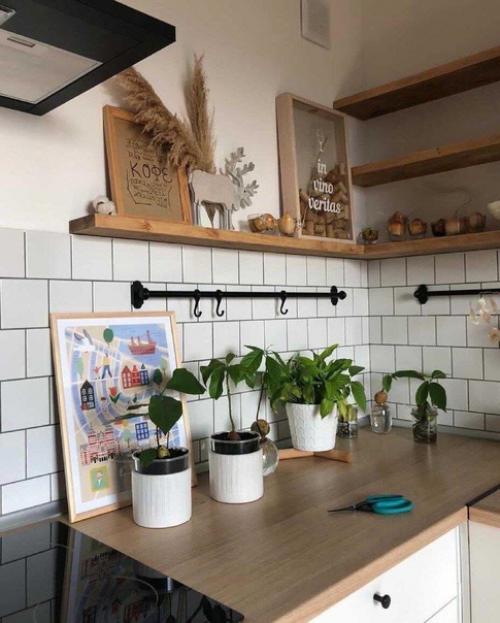 Красивый интерьер. Уютной кухни. 03