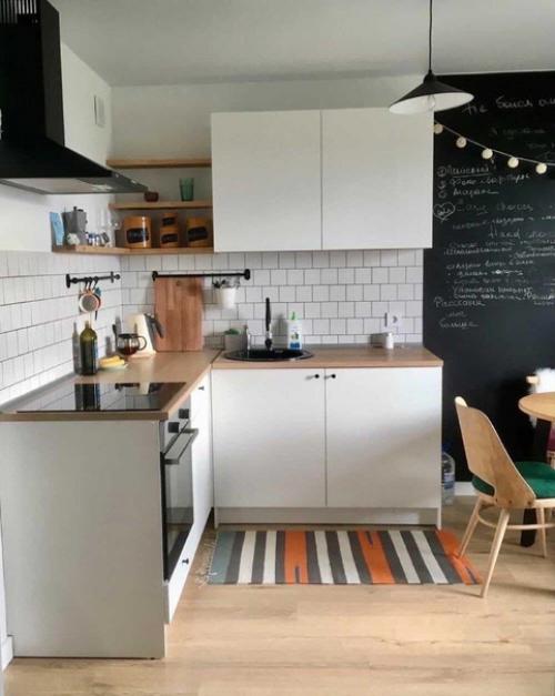 Красивый интерьер. Уютной кухни. 01