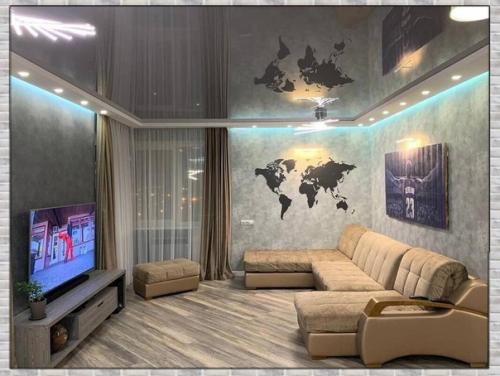 Интерьер гостиной. В которой есть всё, что нужно.