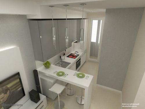 Очень удачная перепланировка студии. 02