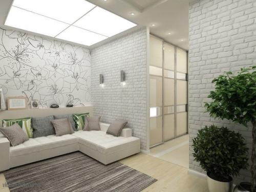 Очень удачная перепланировка студии. 04