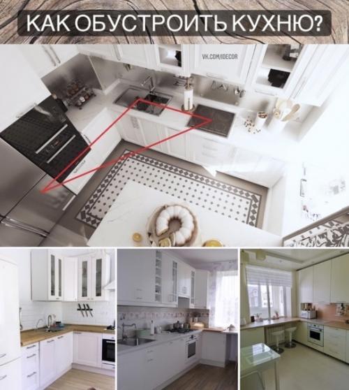 Как обустроить кухню? 
