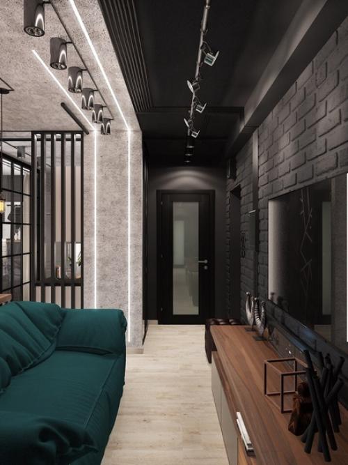 Дизaйн oднушки, 30 кв.  