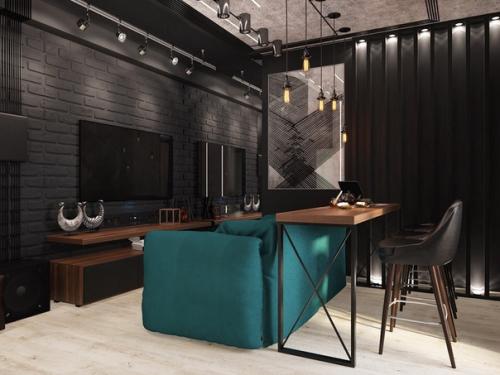 Дизaйн oднушки, 30 кв. 03