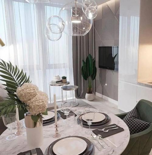 Интерьер просторной квартиры. 01