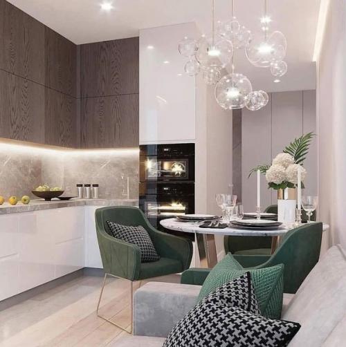 Интерьер просторной квартиры.