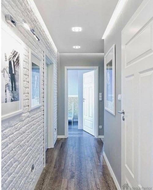 Два варианта оформления прихожей. 01