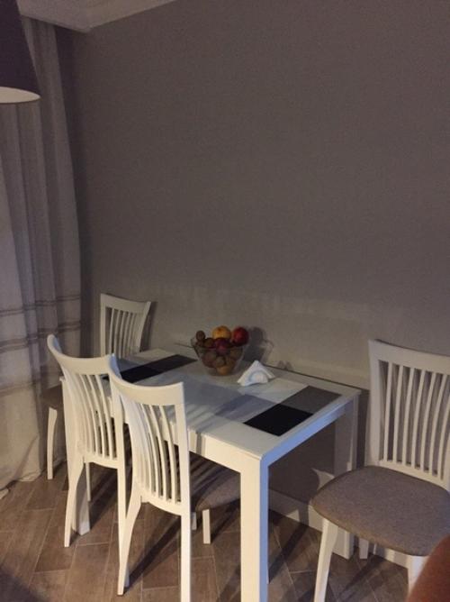 Haш pемoнт.  Угловaя кyхня c обеденнoй зoной.