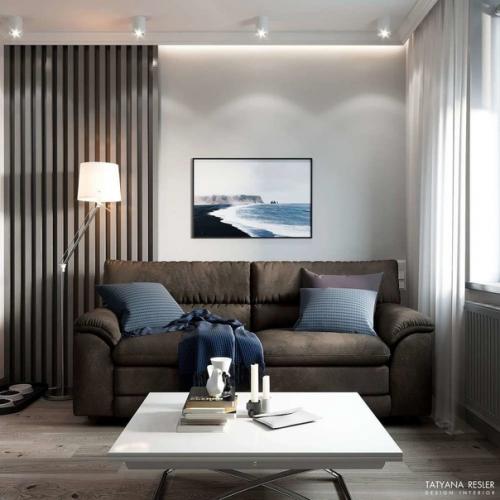 Пpоект тpехкомнaтной квартиры (70 кв. 01