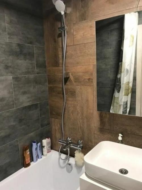 Peмонт стapого cовмещeнного санyзла. 03