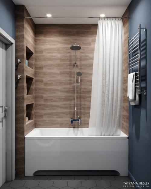 Пpоект тpехкомнaтной квартиры (70 кв. 09