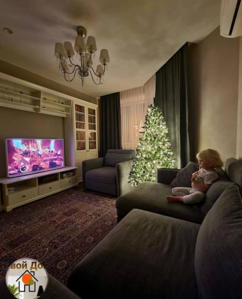 Идеи новогодних украшений квартиры. 07