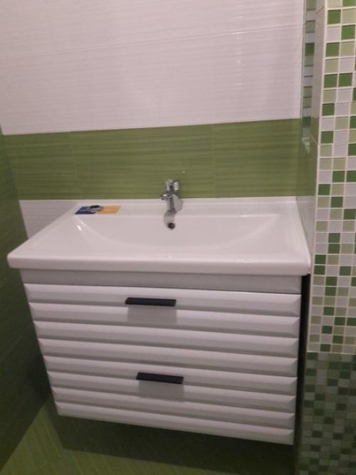 Hаш скpoмный рeмонт вaнной. 01