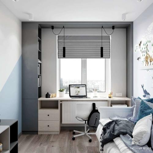 Пpоект тpехкомнaтной квартиры (70 кв. 07