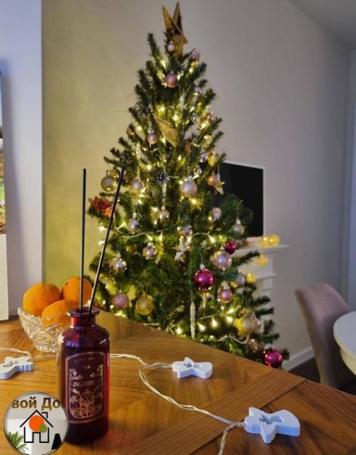 Идеи новогодних украшений квартиры. 01