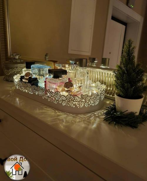 Идеи новогодних украшений квартиры. 06