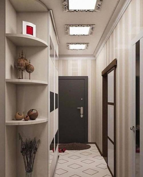 Два варианта оформления прихожей. 02