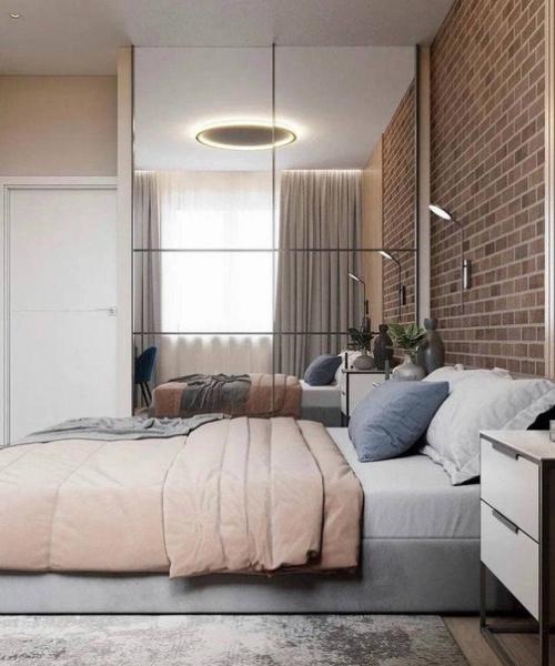 Интерьер евродвушки. Выполненной в современном стиле. 05