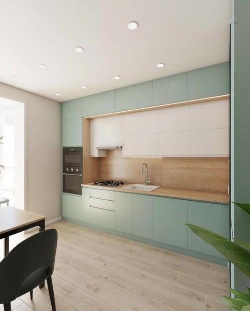 Просторная квартира. Основные тона - светлые. 05