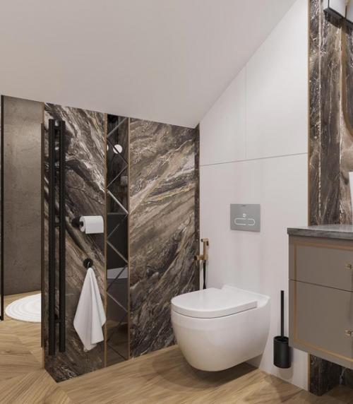 Интерьер ванной комнаты. 03