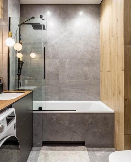 Интерьер ванной комнаты. 03