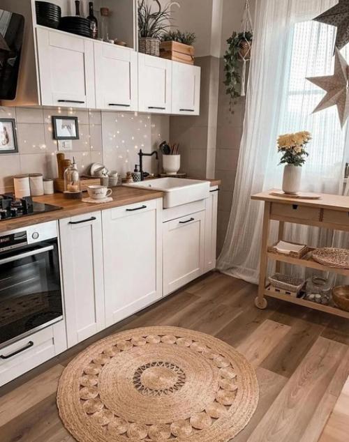 Уютный интерьер. В бежевых оттенках. 01