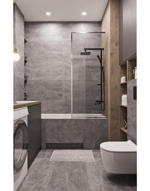 Интерьер ванной комнаты. 05