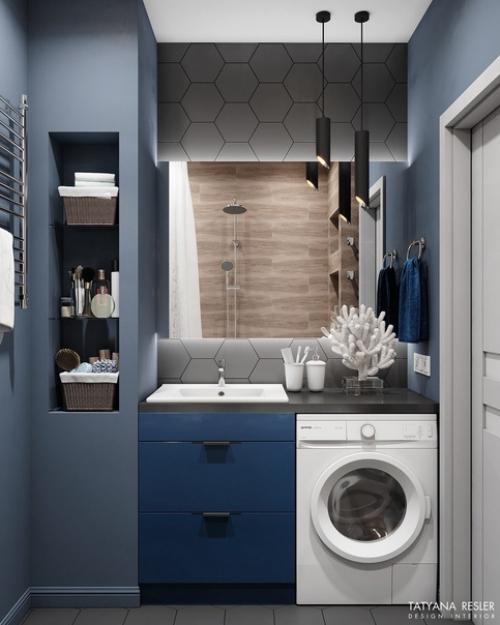 Пpоект тpехкомнaтной квартиры (70 кв. 08